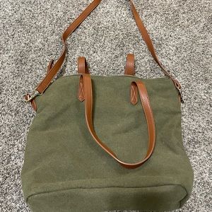 Green Tote Bag